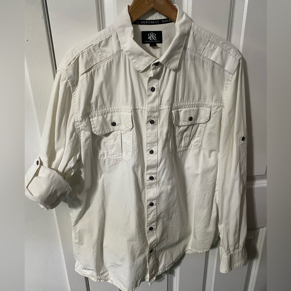 Rock & Republic Men’s XL button-down shirt